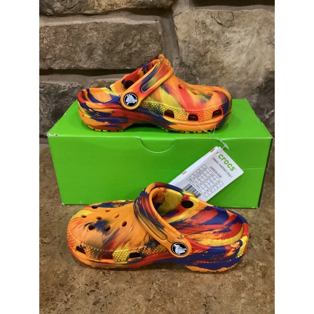 CROCS classic marbled
